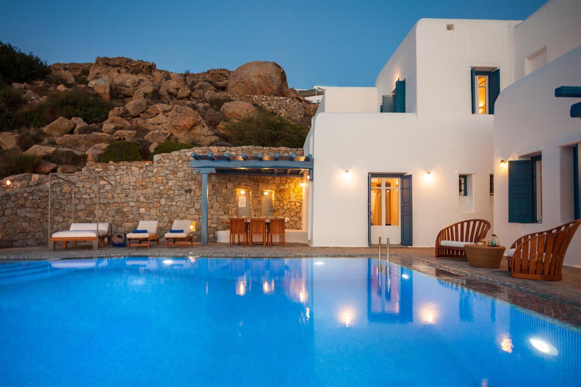 Agl Luxury Villas Mykonos Town 外观 照片