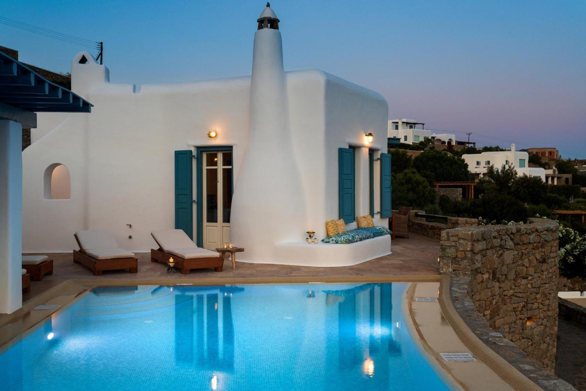 Agl Luxury Villas Mykonos Town 外观 照片
